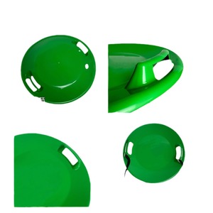 Downhill Pro Saucer <b>Disc</b> Snow Sled 64x64x7.5cm Portable Outdoor Ski Resort Use - Product Image 5