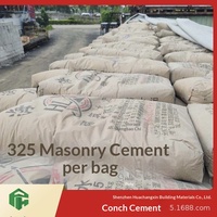Ciment de maçonnerie silicate ordinaire de qualité de résistance 32,5/42,5/52,5 MPa de la marque Conch (M325 PO425R) pour les infrastructures, fabriqué en Chine