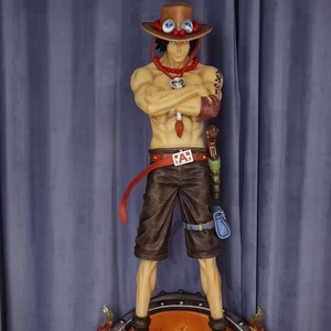 <span class=keywords><strong>Figurine</strong></span> d'action <span class=keywords><strong>Ace</strong></span> de One Piece, taille réelle, haute qualité, style anime japonais, statue, modèle <span class=keywords><strong>Ace</strong></span>, objet décoratif, cadeau pour collection - Product Image 2