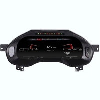 Écran de tableau de bord numérique virtuel LCD Premium 12,3 pouces pour Audi A6 A7 (2013-2018) - Noir Yuefu