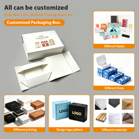 Kotak Kertas Karton Putih Lipat, Promo! Untuk Hadiah Natal, Ulang Tahun, Pesta, Kemasan Permen