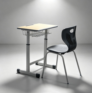 Tables et chaises réglables en bois pour enfants de maternelle et d'école primaire - Product Image 3