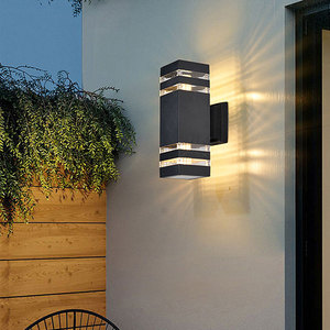 Lampes murales d'extérieur minimalistes modernes Lampe murale de chambre à coucher Balcon Terrasse Décoration Lampe d'éclairage - Product Image 2