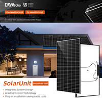 DAH Solar 1000w 3000w 5000w unité solaire système photovoltaïque intégré avec panneau solaire et micro onduleur