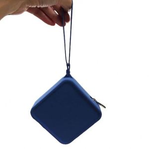 Luxury Kawaii Silicone Square Earphone Coin <b>Purses</b> Unique <b>Cute</b> Mini Travel Cosmetic Bag Custom Women Kids Wallets Cardholders - Product Image 6