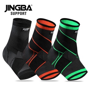JINGBA Soporte de Tobillo Elástico al por Mayor, Manga de Compresión de Nylon Tejido con Correa, Soporte de Tobillo Transpirable - Product Image 6