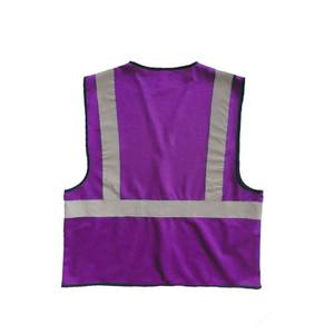 Zuja EN ISO เสื้อกั๊กนิรภัยเทปสะท้อนแสงเกรดอุตสาหกรรมยืดสะดวกสบายได้รับการรับรอง20471 - Product Image 5