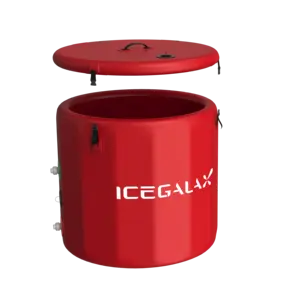 ICEGALAX Red High Quality Portable Ice Bath Inflatable Bathtub Pool Large Capacity Inflatable Cold Plunge Tub