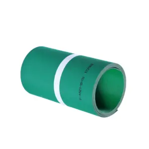 1.2mm Green/Green Fabric Antistatic Transmission Belt For Electronics Machines
