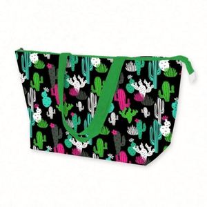 Bolsas de Playa de Poliéster Plegables, Impermeables, con Estampados Bonitos y Frescos, Personalizadas, para Salidas a la Playa en Primavera, Verano y Otoño, Pedidos al por Mayor - Product Image 4