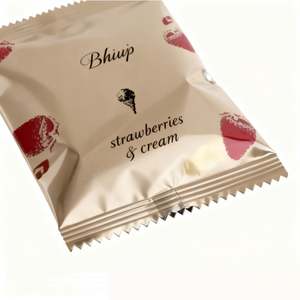 Enveloppe postale en papier pour vêtements avec logo personnalisé, argentée, S, M, L, enveloppe postale brillante, sacs d'expédition écologiques, polymailer - Product Image 3