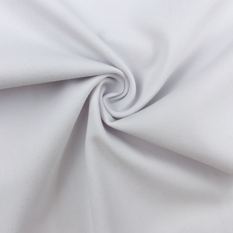 Лидер продаж, эластичная трикотажная бесшовная ткань для йоги из полиэстера и спандекса с двойной стороной и начесом, леггинсы, спортивный бюстгальтер