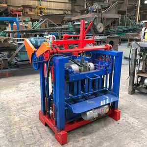 Küçük ve esnek manuel Hollow blok yapma makinesi beton çimento tuğla makineleri birbirine blok yapma makinesi - Product Image 3