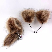Jouets sexuels pour couples, ensemble de jouets sexuels pour cosplay, prix d'usine, bouchon anal, jouets sexuels, queue de renard, bouchon anal en peluche, bandeau d'oreille de chat