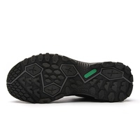Zapatos de Senderismo Impermeables para Hombre, de Gamuza y Malla, con Suela de Goma, las Mejores Botas para Exteriores HOTPOTATO T39 Negras, para Verano y Otoño