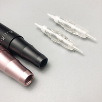 Machine de tatouage professionnelle sans fil 4 couleurs, stylo de Machine de beauté de maquillage Permanent numérique à LED avec cartouches