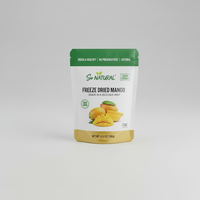 Bulk groothandel gesneden gevriesdroogde harde mangochips, knapperige tropische fruitsnack, lange houdbaarheid, zoete smaak, zonder toegevoegde suiker