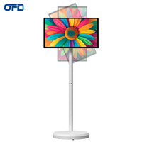 Nuevas Tendencias en Pantallas de TV Tipo Tablet de 21.5 Pulgadas, Monitor de Pantalla Plana, Smart TV Android, Señal Digital Móvil, Smart TV Portátil