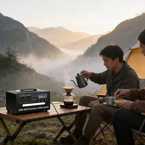 Estación de Energía Eléctrica Portátil Recargable con Batería de Litio Ternaria de 300W, 378WH, Mini Generador Solar con MPPT y Onda Sinusoidal Modificada - Product Image 4