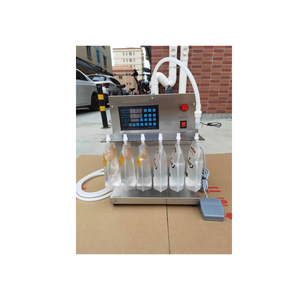 <b>Small</b> Business Scale Automatic Horizontal Self Suction Stand up Pouch Filling Machine Juice Jam Chocolate Filling Machine - Product Image 4