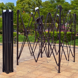 Tente de salon pliable économique FEAMONT 3x3 avec structure en acier et tissu Oxford 420D, solution économique pour les expositions - Product Image 2