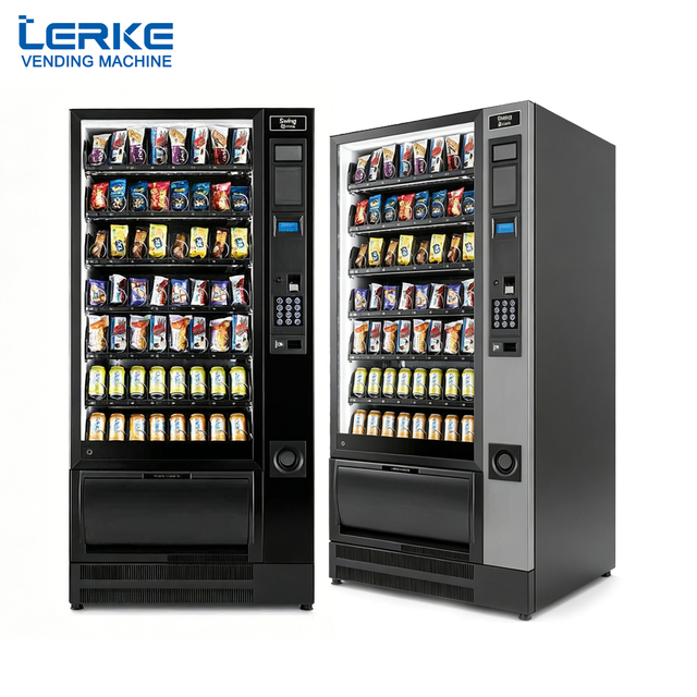 Custom SDK Enabled Touchscreen Healthy Snack Vending Machine for Fruits Cashless QR Code Remote Monitoring Cloud-Based