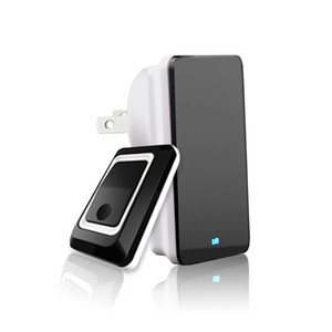 Diseño Simple <span class=keywords><strong>casa</strong></span> <span class=keywords><strong>timbre</strong></span> <span class=keywords><strong>de</strong></span> puerta inalámbrico ahorro volumen <span class=keywords><strong>de</strong></span> <span class=keywords><strong>sonido</strong></span> ajustable puerta negro ee.uu./EU/UK - Product Image 6