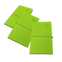 Anpassbares Luxus A5/A6 Mini Loseblatt-Tagebuch Thermisch Spiralgebunden PU-Leder Hardcover 80 Innenseiten CMYK-Druck