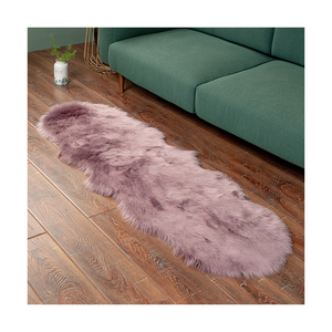 Tapis antidérapant en fausse peau de mouton de bonne qualité - Product Image 5