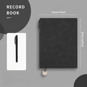 Vintage A5 Custom PU Leather <strong>Notebook</strong>, Softcover With Lined Paper Thick Paper High-quatily Elastic Pen Holder Journal - Product Image 6