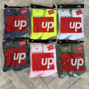 Bán buôn 4 đôi tất cổ ngắn Hanes nam nữ, thời trang hip-hop, thể thao, chất liệu dày, đế dày, có logo - Product Image 3