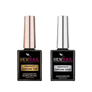 Nail Art Gel de base chromé brillant clair <span class=keywords><strong>miroir</strong></span> métallique <span class=keywords><strong>effet</strong></span> ongles sans essuyage Gel de finition <span class=keywords><strong>pour</strong></span> frotter la <span class=keywords><strong>poudre</strong></span> de chrome - Product Image 3