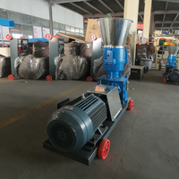 Nouvelle machine à granulés d'aliments pour animaux mini haute productivité 500 kg/h avec taille de granulés réglable pour petites exploitations agricoles (maïs, blé, paille)