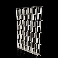 Grille de support interne pour emballage en tour, grille de maintien en acier inoxydable, plaque de support pour emballage aléatoire en métal et plastique