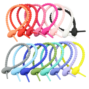 ソフトロックケーブルタイ210mmシリコーンケーブルタイ - Product Image 1