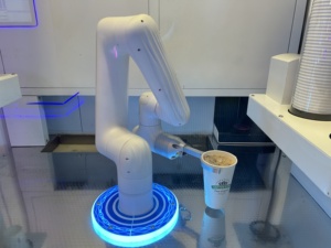 Distributeur automatique de café expresso, cappuccino et latte, écran tactile, machine à boissons en libre-service pour les entreprises - Product Image 3