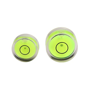 Nivel de burbuja cilíndrico y de ojo de buey con soporte para ajuste de nivelación, herramientas de medición, alta calidad directa de fábrica - Product Image 2