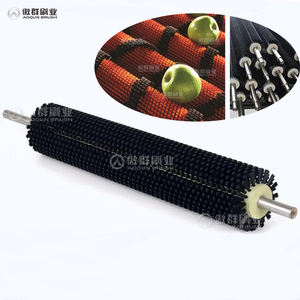 OEM fabrika naylon makaralı konveyör kemer fırça üreticisi patates temizleyici rulo fırçalar tarım rulo sebze fırçalar - Product Image 2