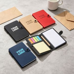Blocs-notes adhésifs personnalisés avec logo de marque imprimé, blocs-notes promotionnels pour entreprises, cadeaux d'entreprise - Product Image 1
