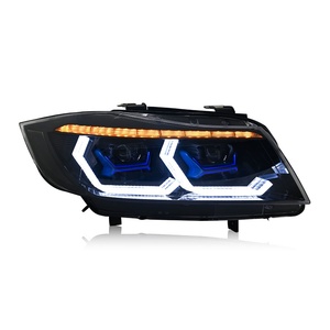 Autoy nuevo diseño interruptor blanco amarillo Drl LED faros delanteros para <span class=keywords><strong>BMW</strong></span> E90 3 Series E91 elegante coche LED faro para <span class=keywords><strong>BMW</strong></span> E90 Auto parte - Product Image 3