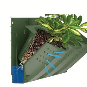 Pots suspendus d'extérieur pour plantes, petite taille, matériel de jardinage, grand pot à fleurs, peut être suspendu sur le balcon, pot en plastique auto-arrosant - Product Image 5