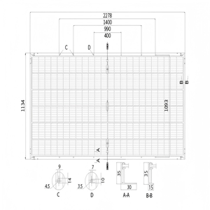 太陽発電システム用545W 550W 555W 560W LONGi Hi-MO 5 LR5-72HBD 545M ~ 560M二重ガラス太陽光発電ソーラーパネル - Product Image 5