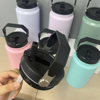 Nouvelle Tendance : Gobelets Isothermes Américains en Acier Inoxydable de 50 oz avec Couvercle, Personnalisables par Sublimation et Revêtement Poudré, Maintien Thermique 6-12 Heures