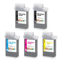 Kartrid Tinta Kompatibel PFI-8120 PFI-8121 dengan Tinta Pigmen dan Chip untuk Canon ImagePROGRAF TM-5250 TM-5255 TM-5350 TM-5355
