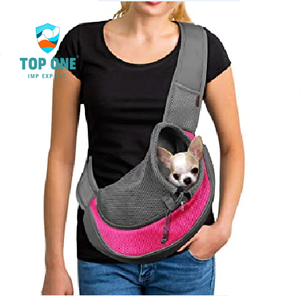 TopOne Custom Breathable Mesh <b>Dog</b> <b>Sling</b> <b>Carrier</b> Travel Safe Sports & Entertainment Product for <b>Dogs</b> & Cats - Product Image 4