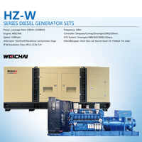 Moteur Baudouin groupe électrogène diesel 1 Mw alimentation industrielle robuste prix du générateur Weichai 1250kva 1500kw en vente