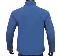 Veste softshell coupe-vent à logo personnalisé pour hommes