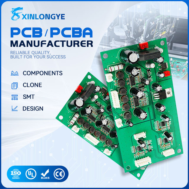 Custom Medical PCBA OEM Green XLY Brand Instrument Circuit Board Healthcare Device SMT PCB Assembly