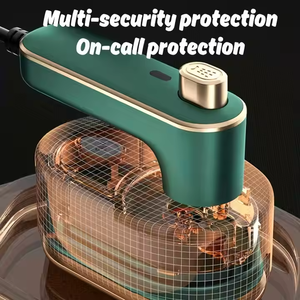 Fer à vapeur rotatif portable, générateur de vapeur double fonction (humide et sèche), défroisseur vapeur pour vêtements, idéal pour la maison et les voyages - Product Image 6