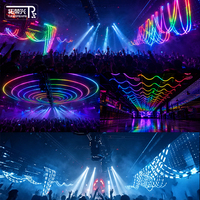Bande néon flexible adressable SPI DMX avec fonction de reprise après coupure, LED néon RGB pour éclairage de scène de grande envergure